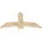 Ekena Millwork Bellingham Rough Sawn Timber Gable Bracket, Douglas Fir, 48"W x 26"H x 2"D x 6"F, 13/12 Pitch GBW048X26X0206BEL00RDF - alternate 3